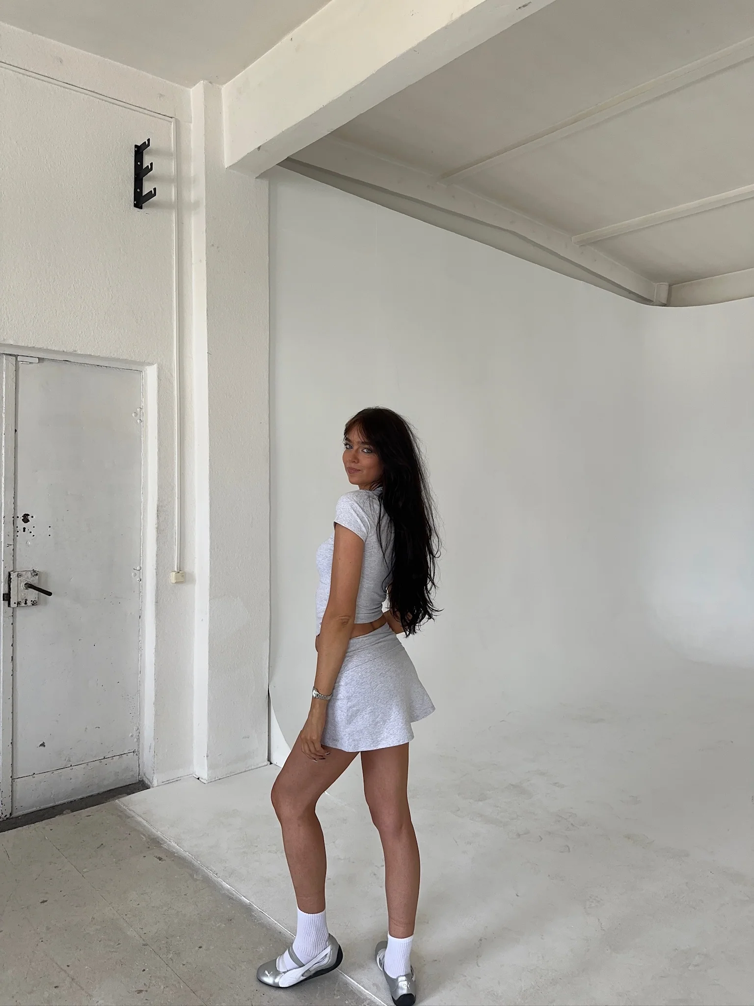 soft skirt grey melange - Image 18