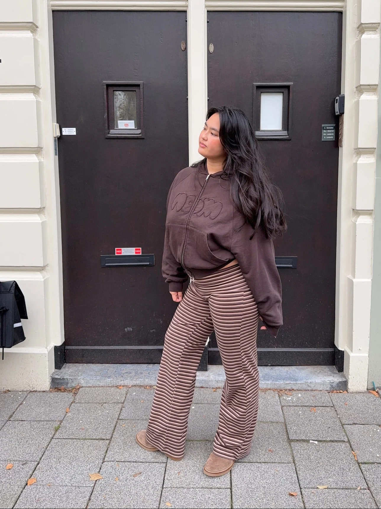 soft pants brown stripes - Image 8
