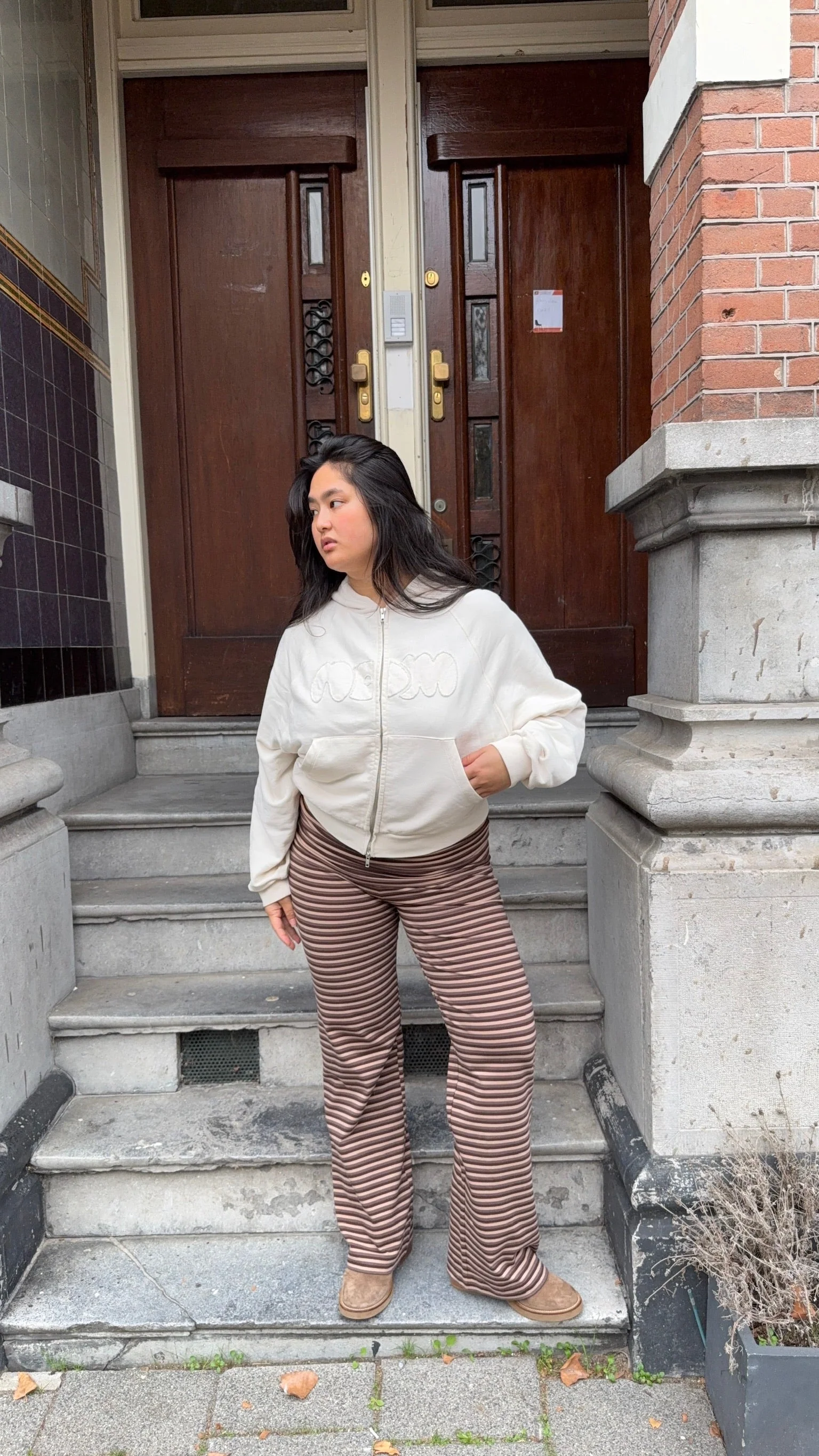 soft pants brown stripes - Image 9