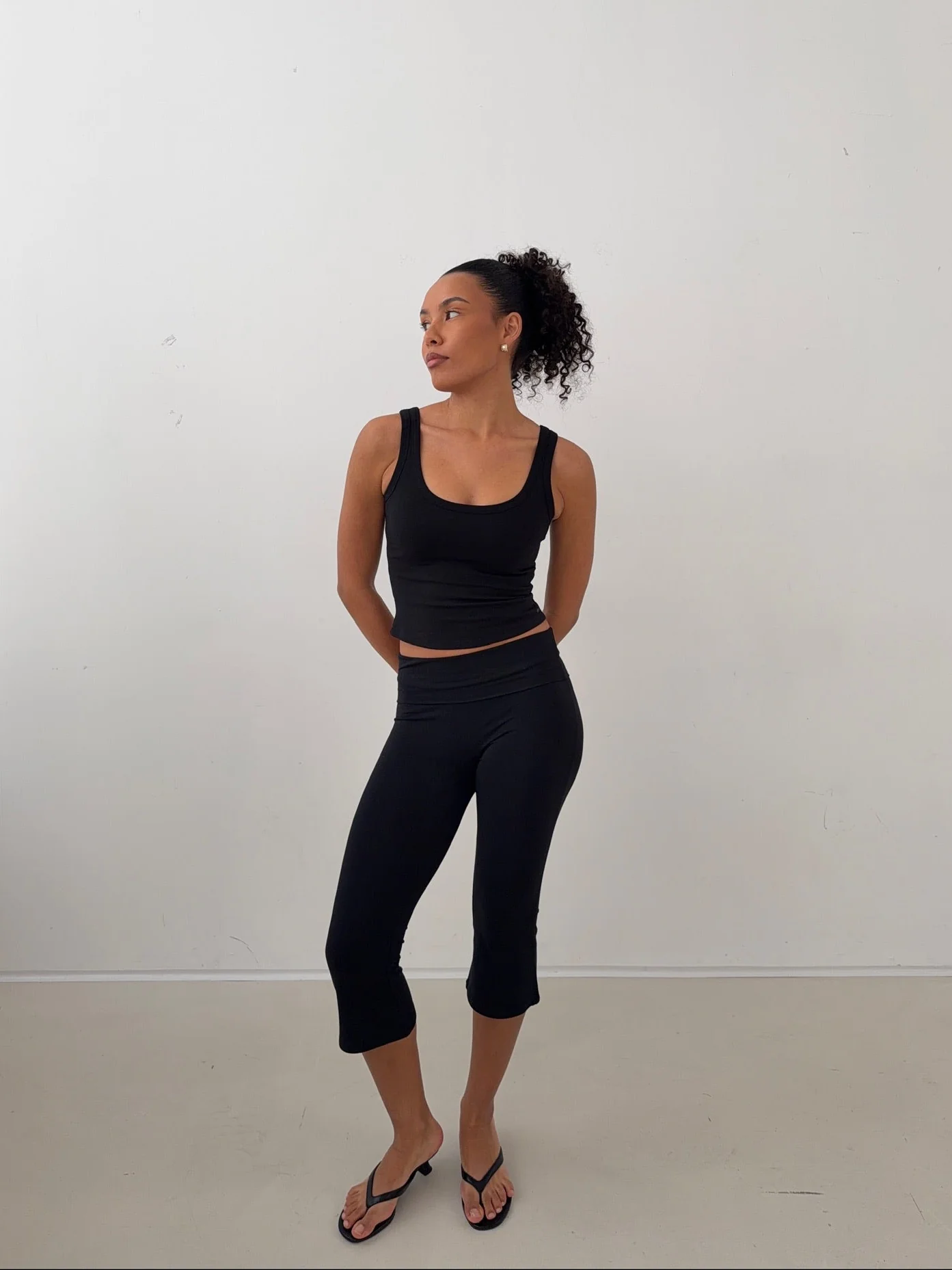 soft scoop tank set black