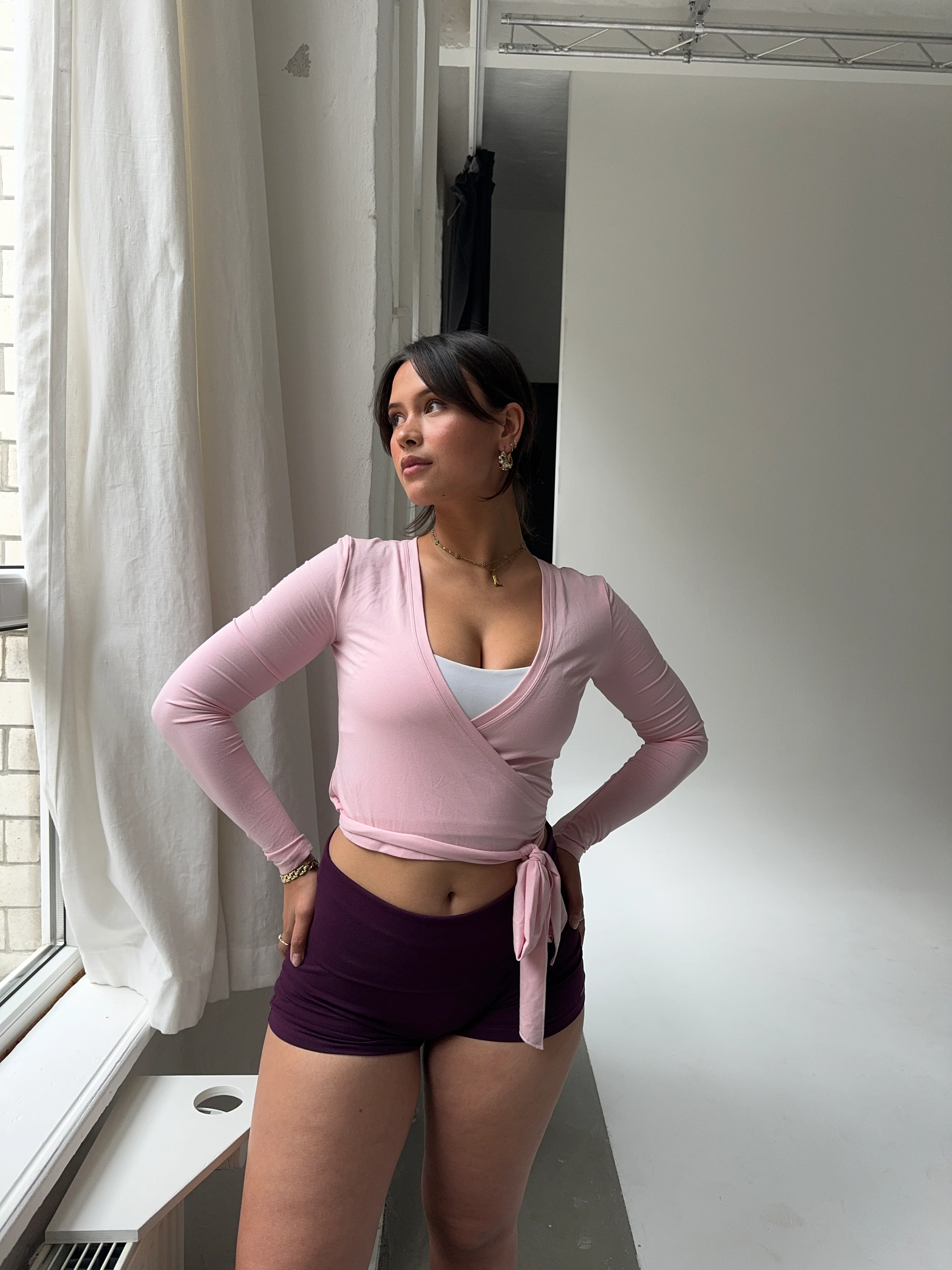 soft shorts plum - Image 16