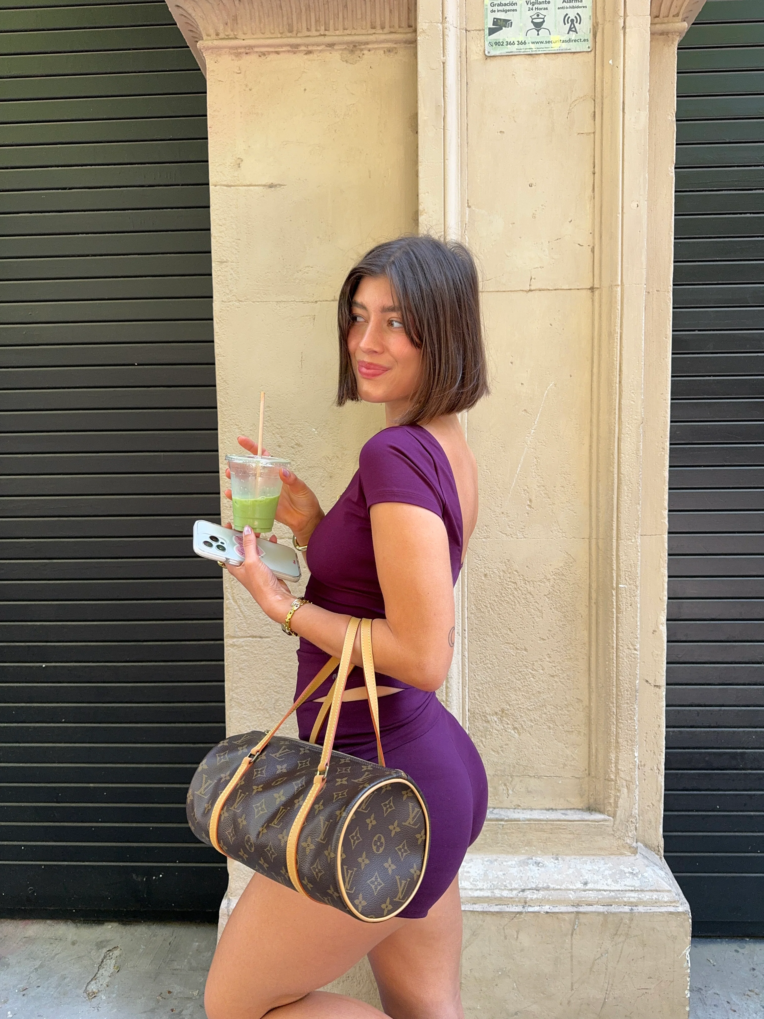 soft shorts plum - Image 9