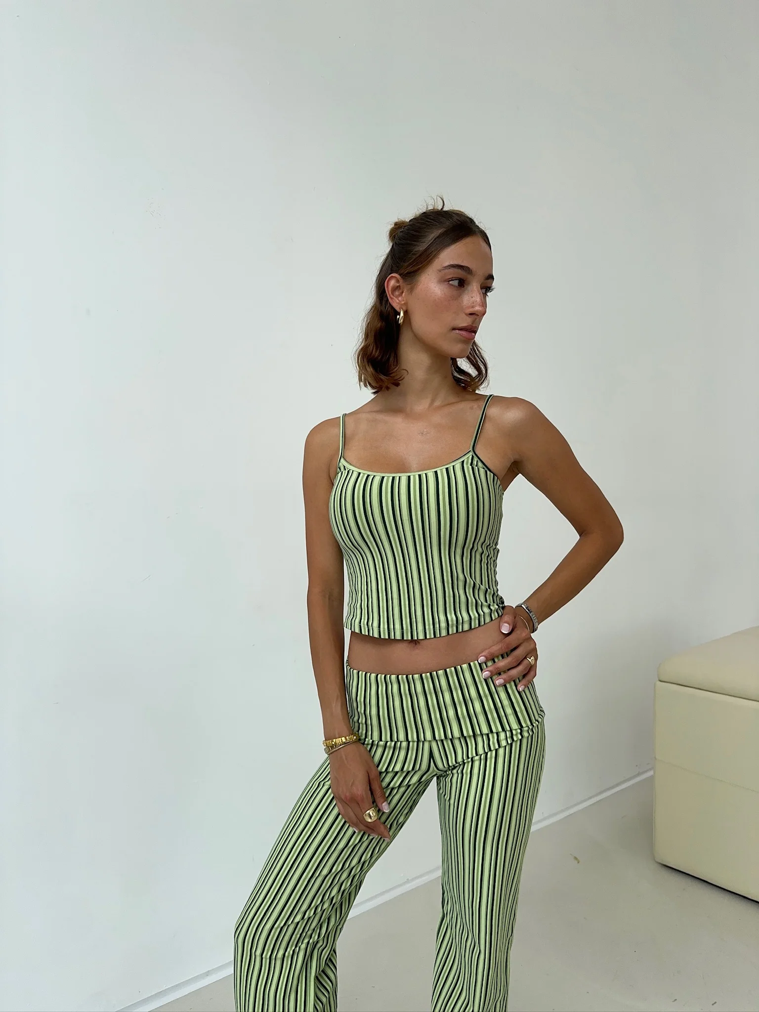 soft spaghetti top city stripes - Image 5