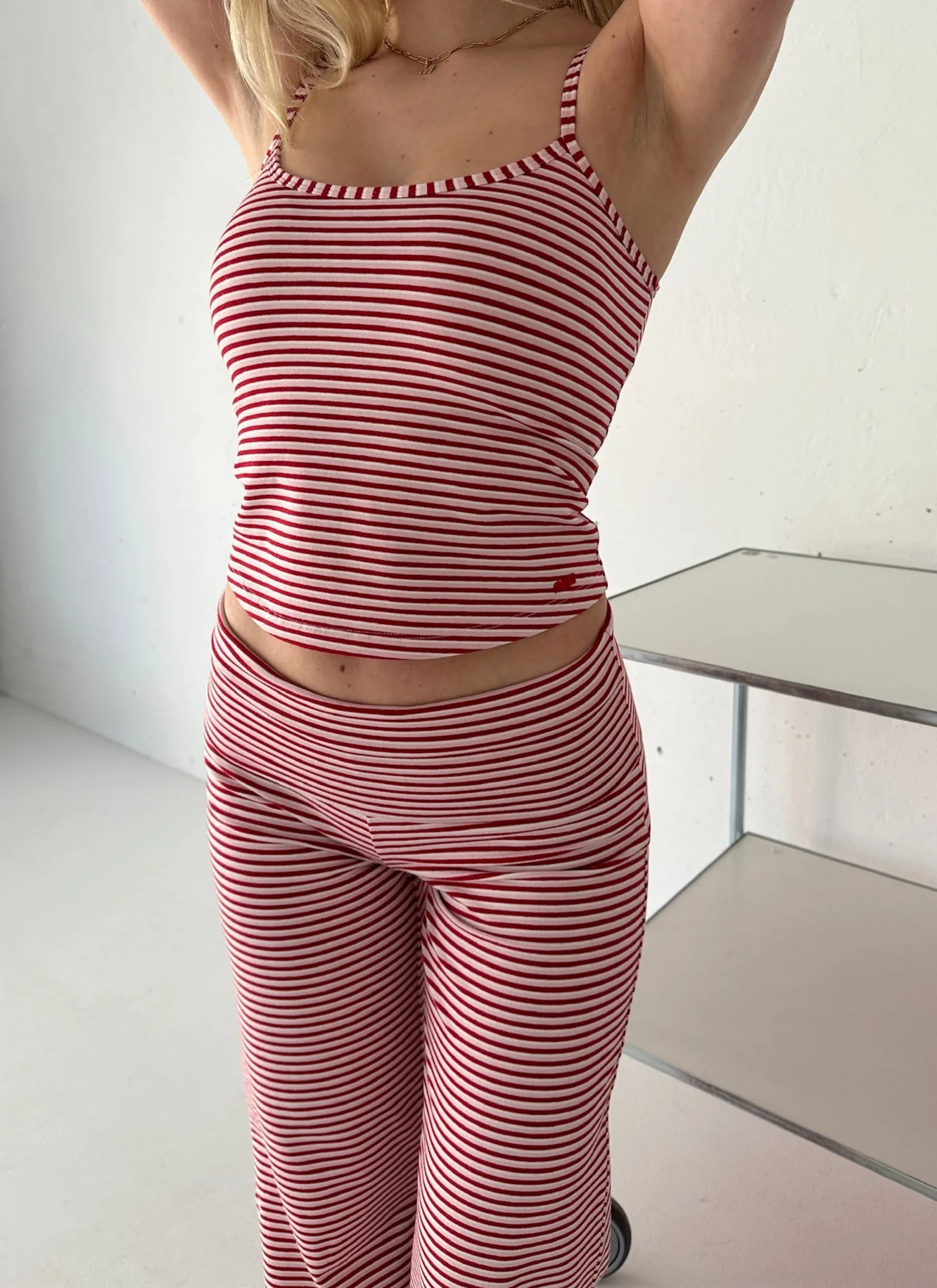 soft spaghetti top lucky stripes - Image 3