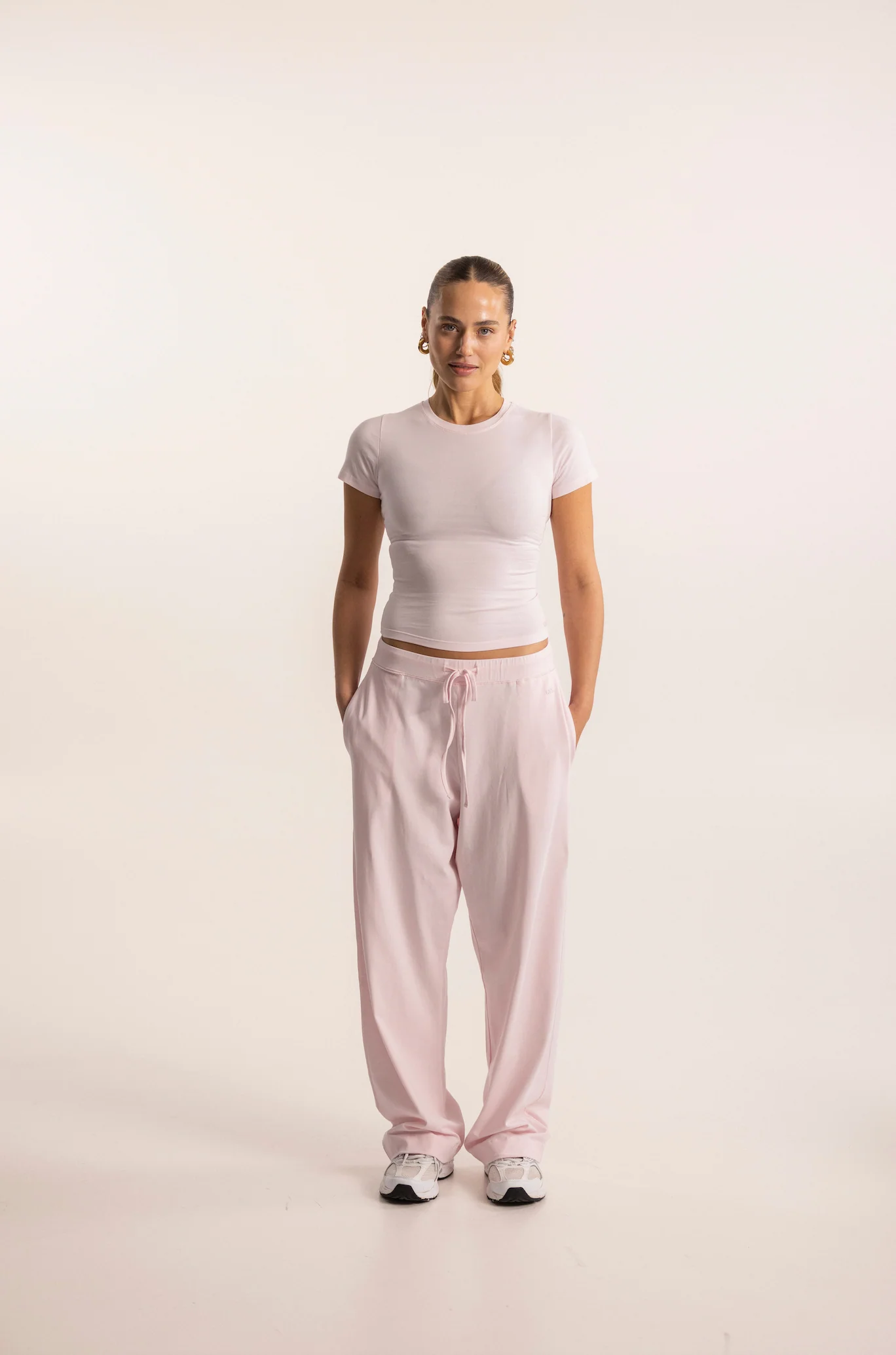 soft tee long baby pink - Image 4