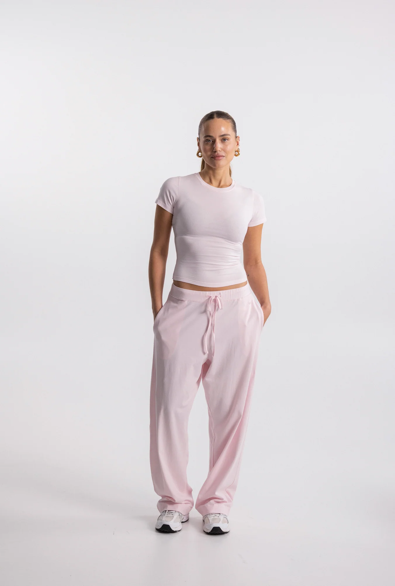 soft tee long baby pink - Image 7