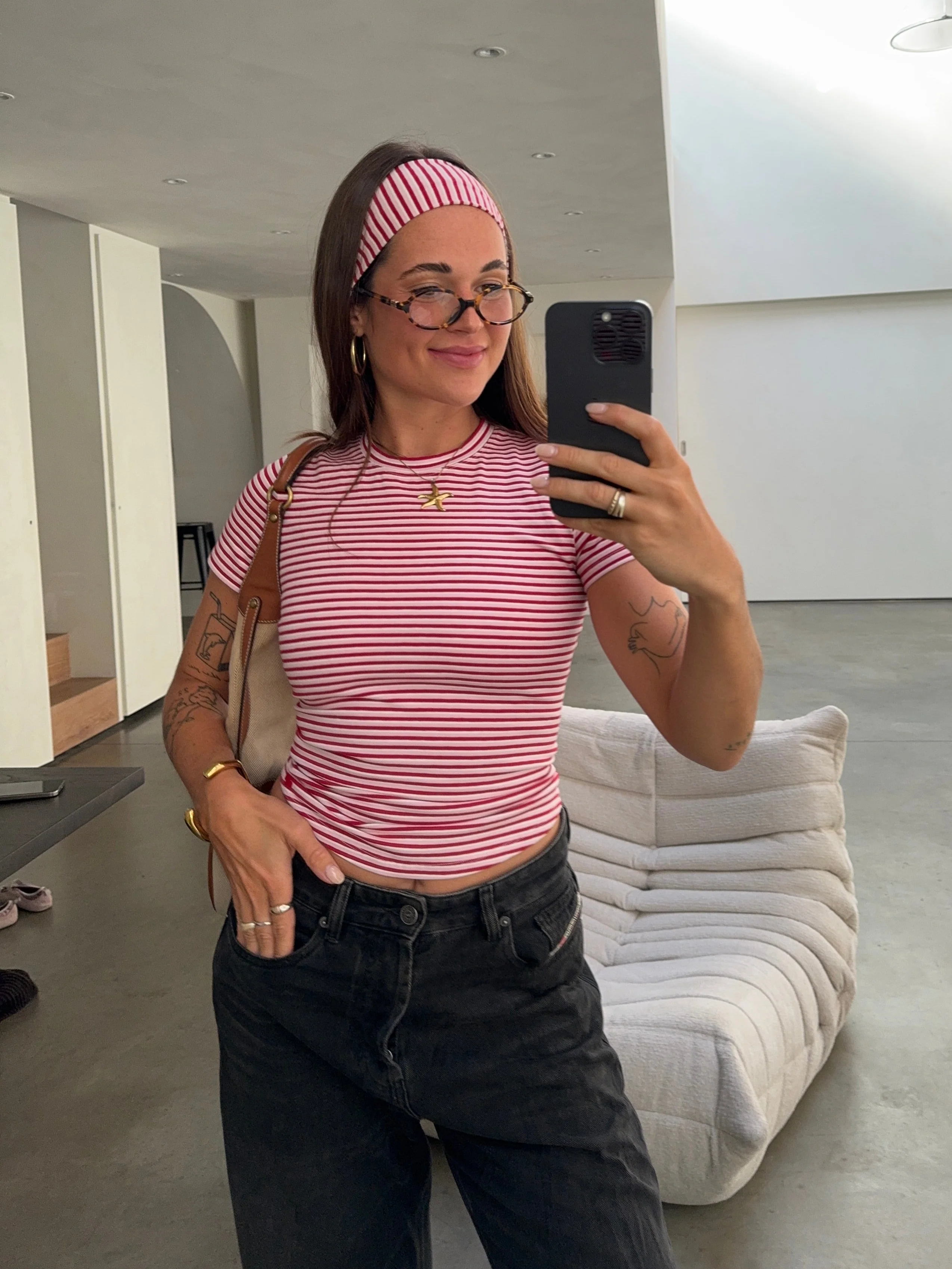 soft tee long lucky stripes - Image 4