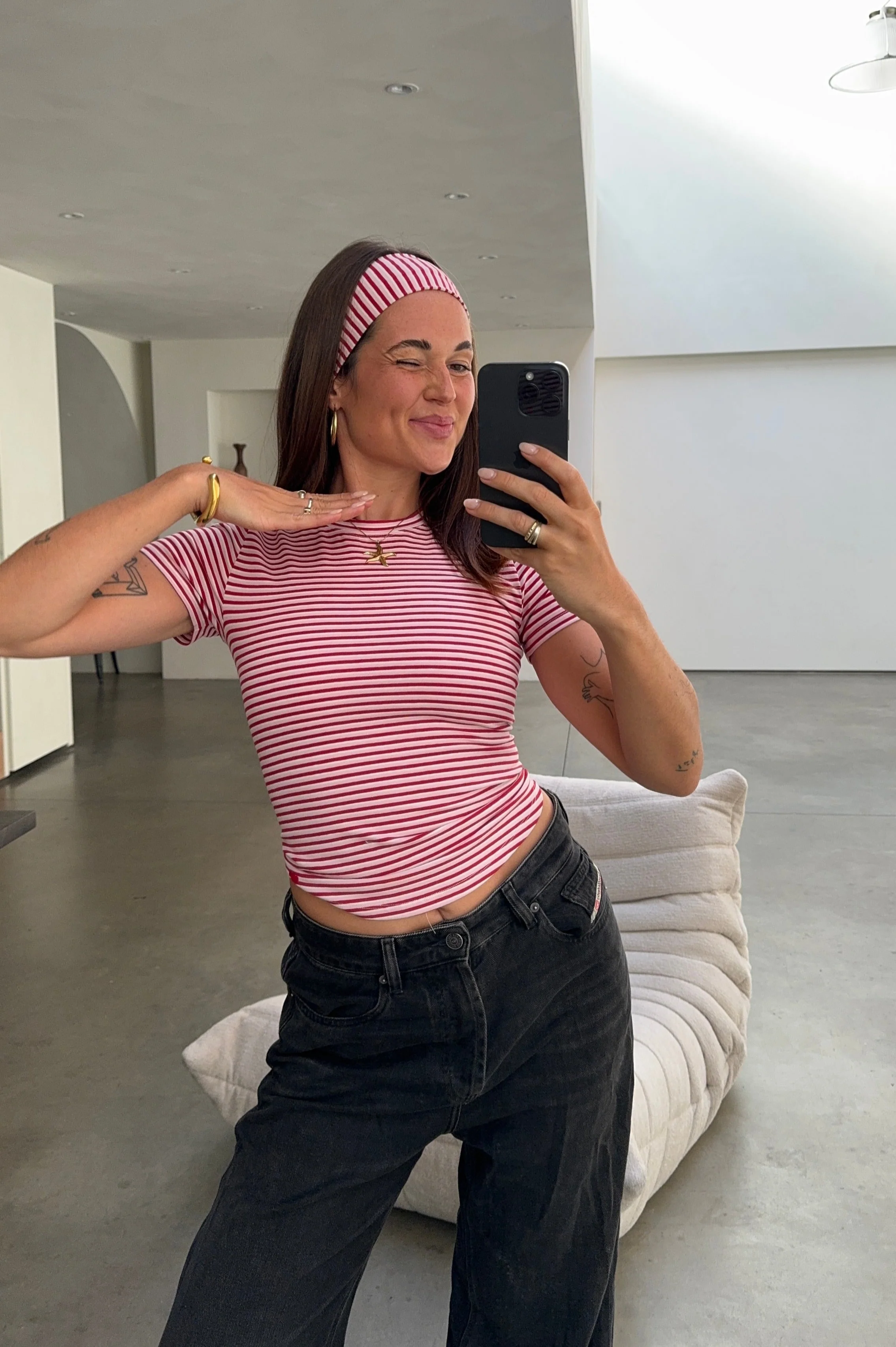 soft tee long lucky stripes - Image 8