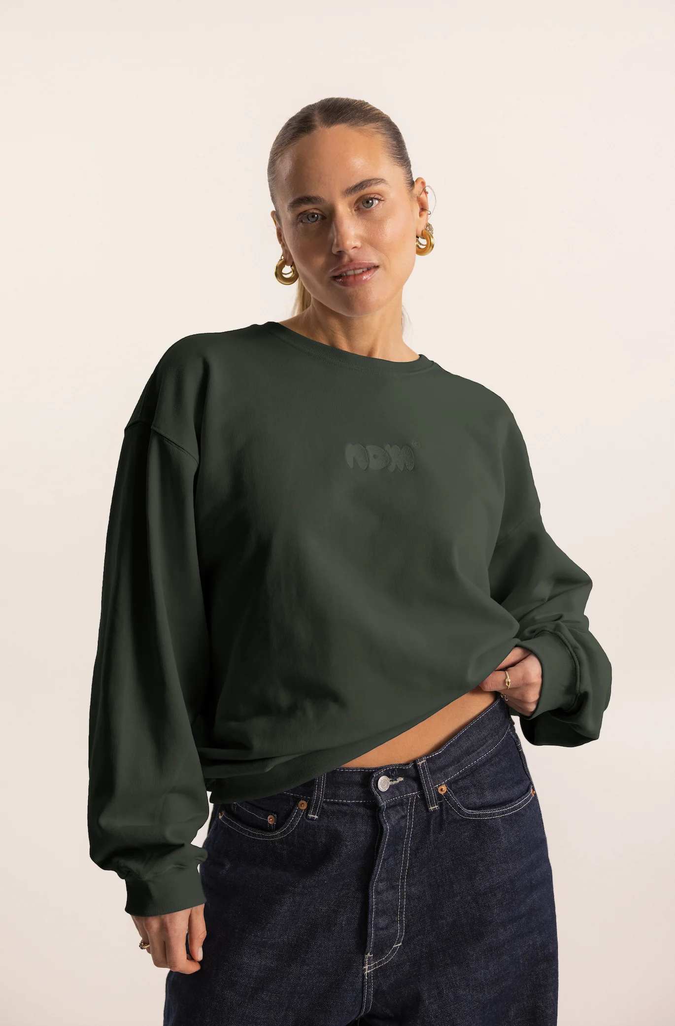 sweater deep green - Image 3