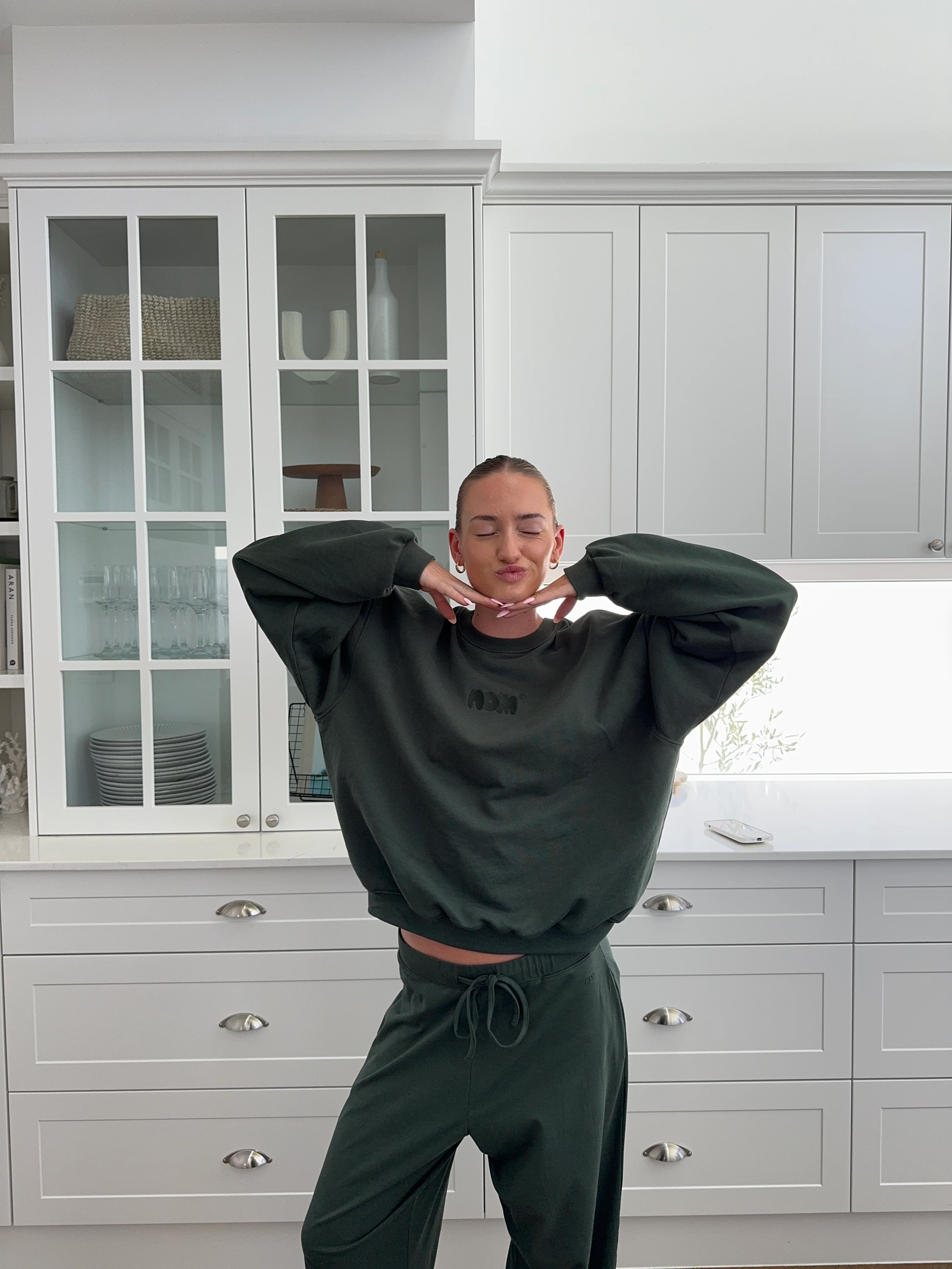 sweater deep green - Image 6