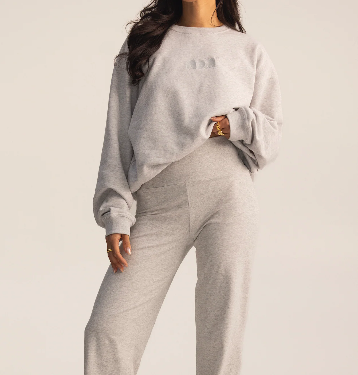 sweater grey melange - Image 4