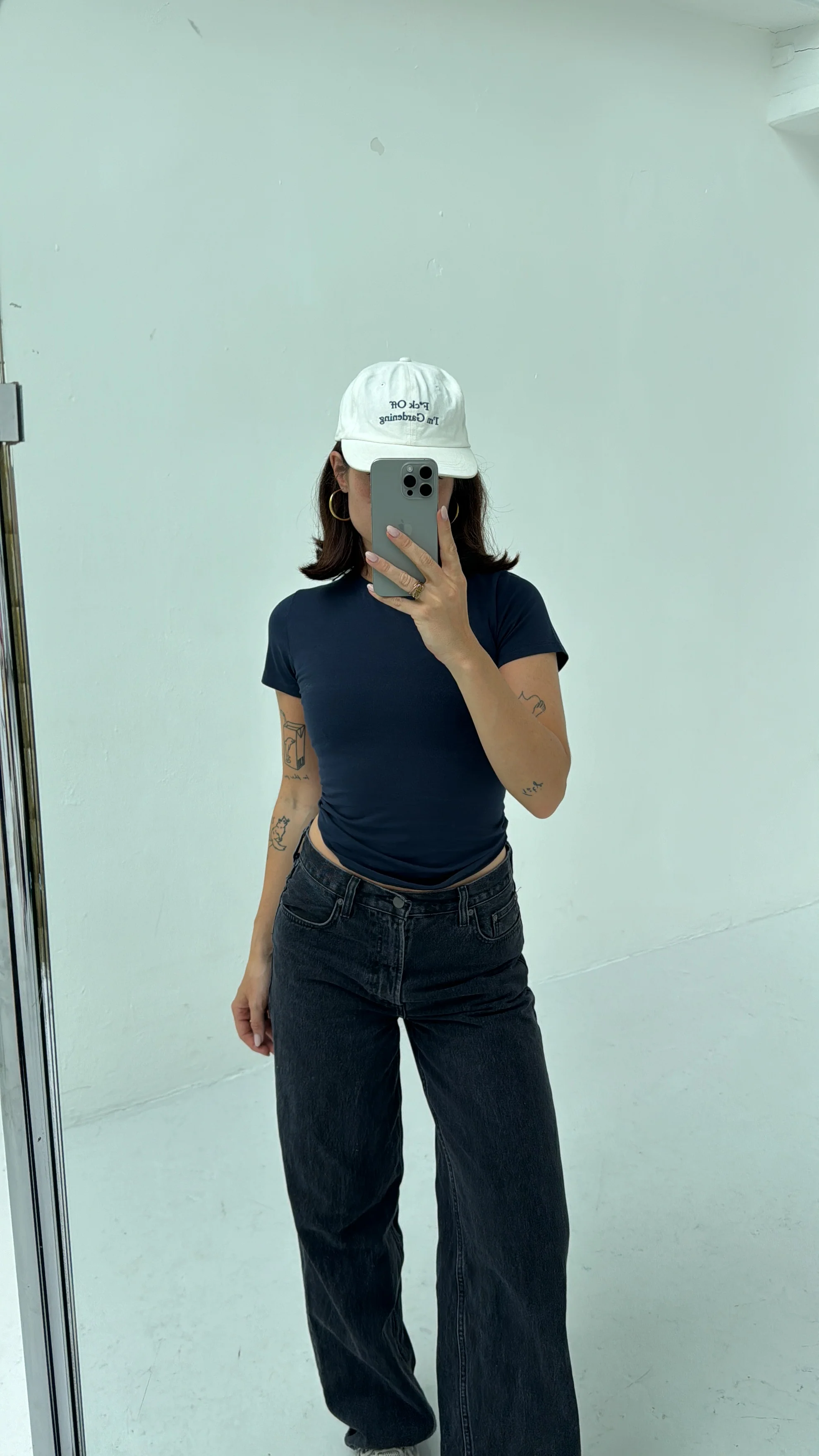 soft tee long deep blue - Image 13