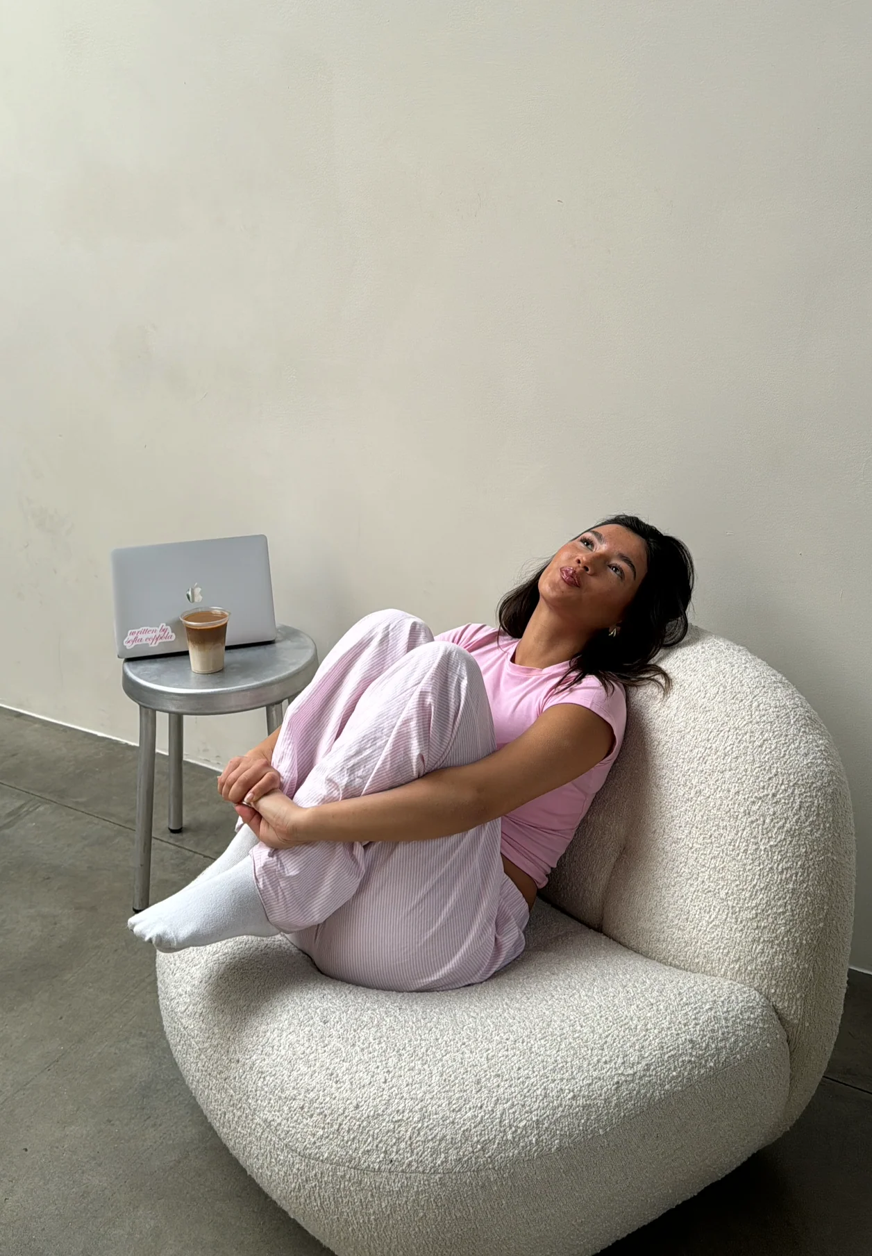 soft tee long pink - Image 7