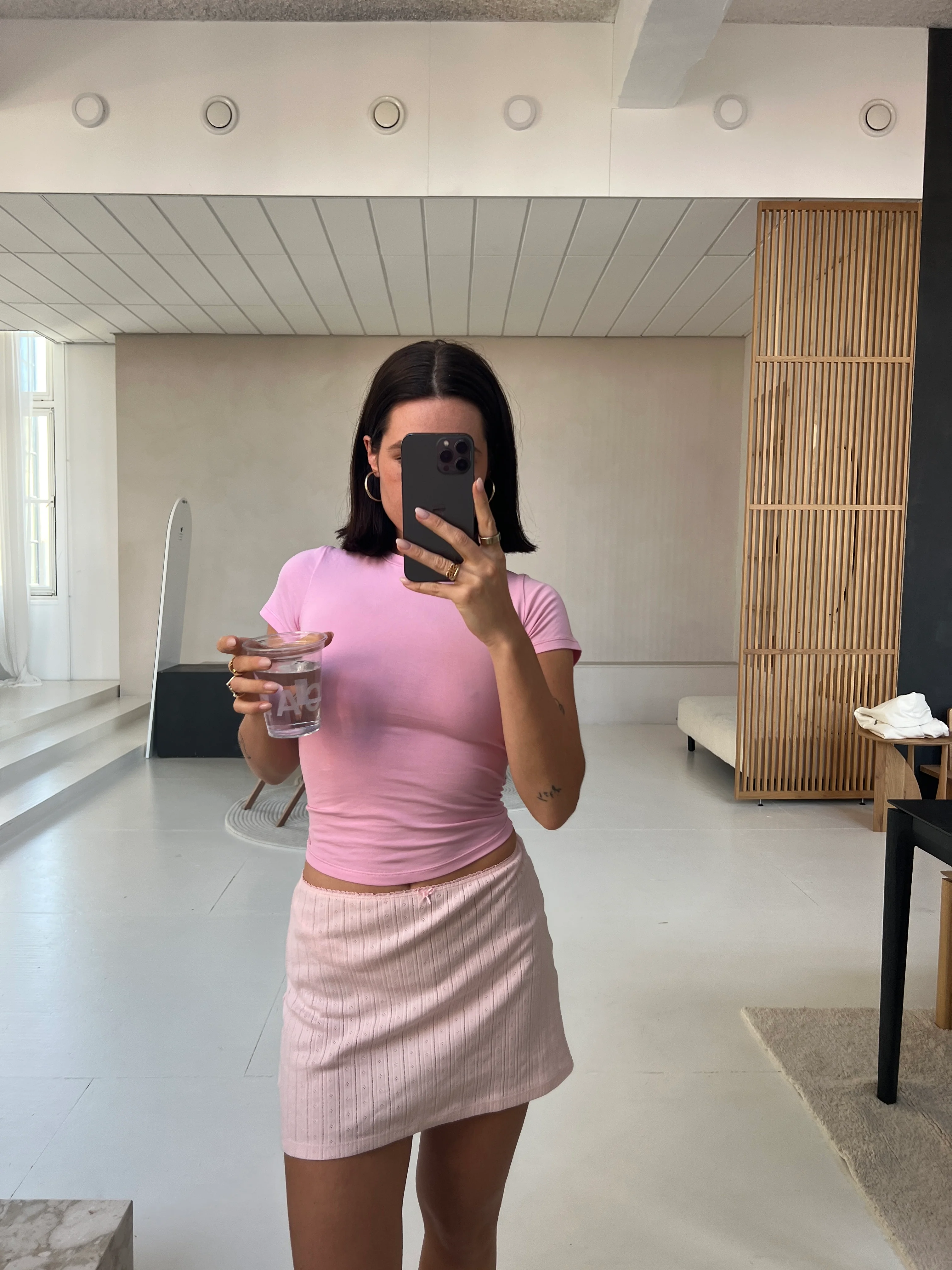 soft tee long pink - Image 9