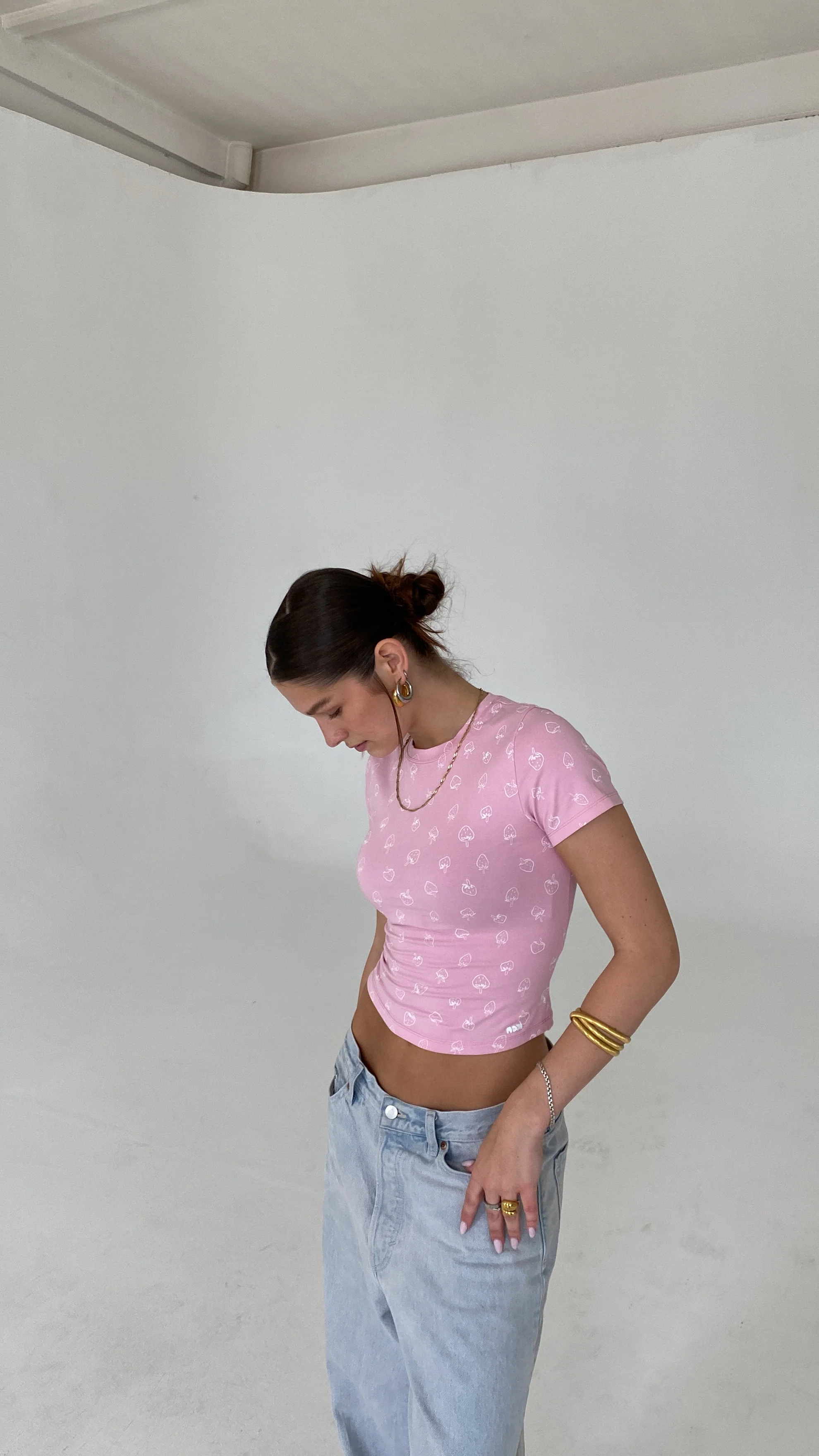 soft tee pink berries - Image 3