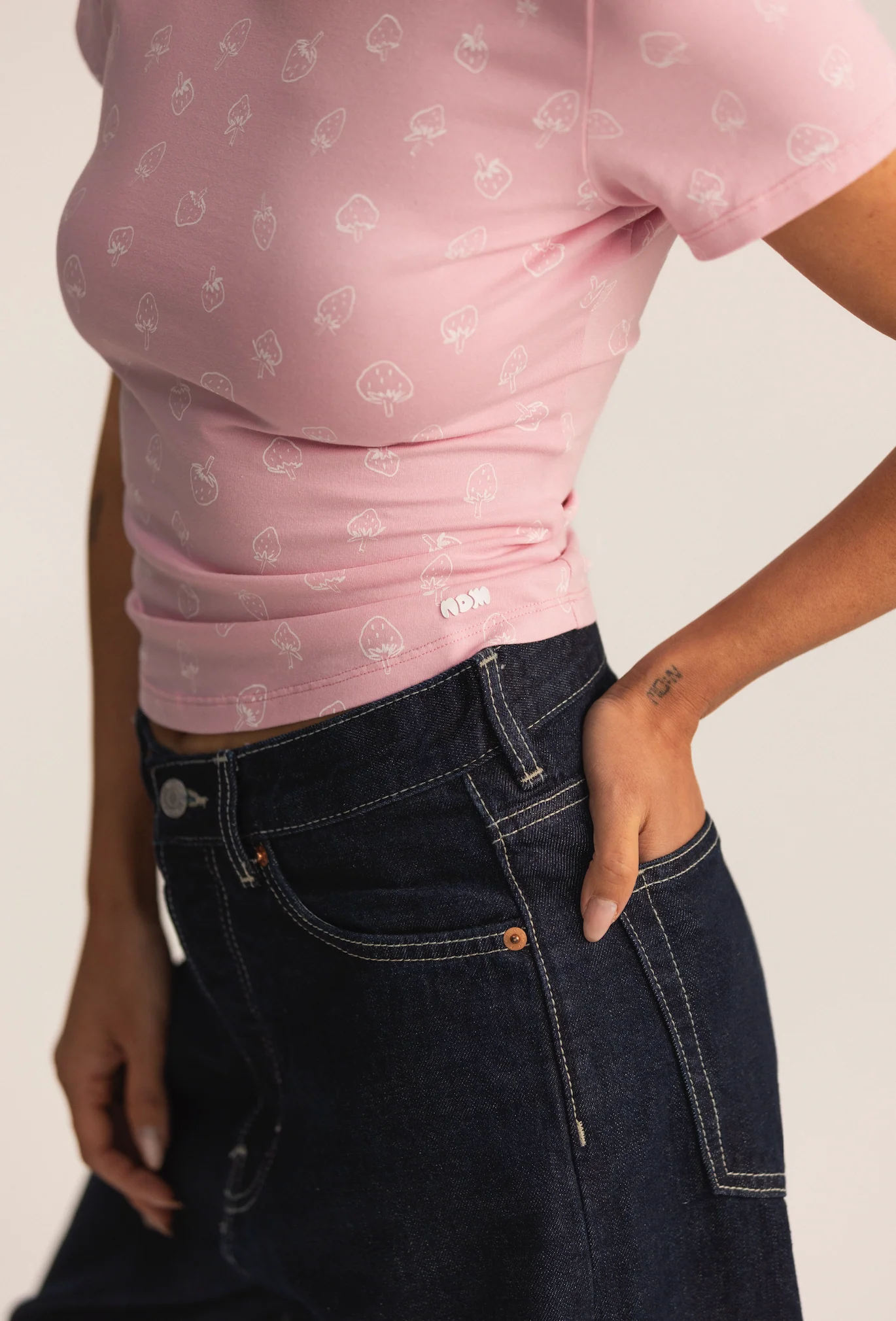 soft tee pink berries - Image 4