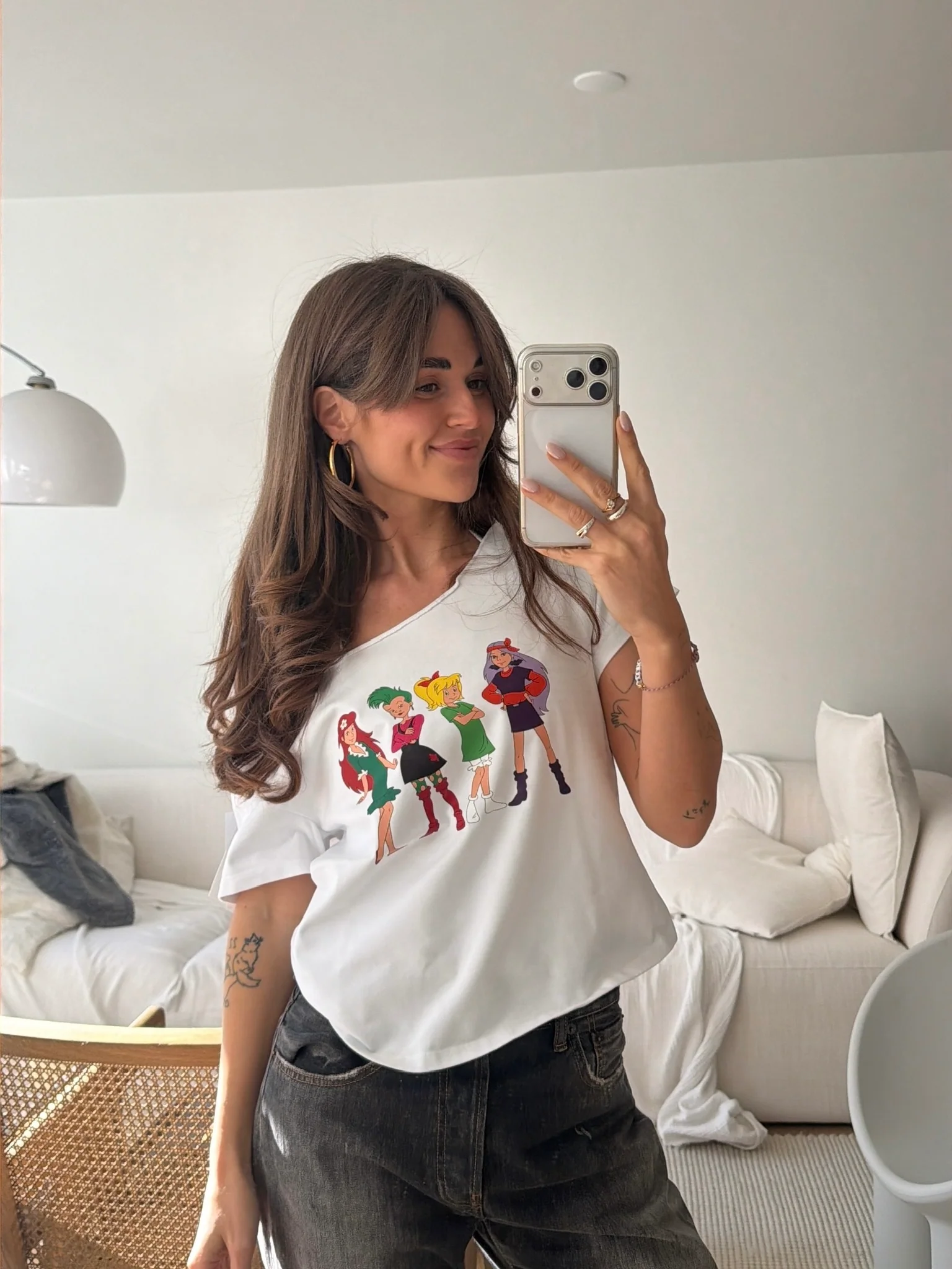 x bibi - offshoulder tee white - Image 4