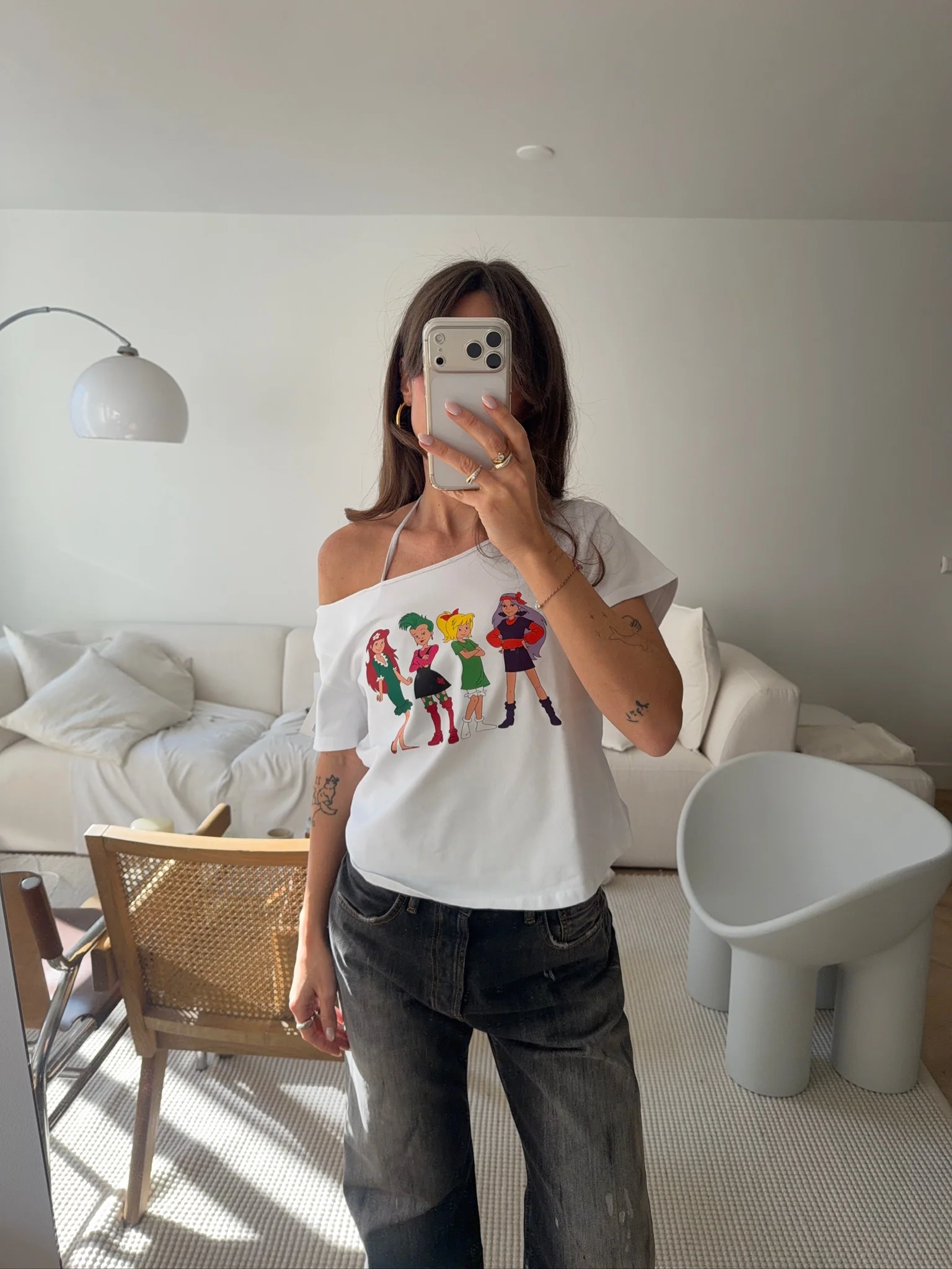 x bibi - offshoulder tee white - Image 6