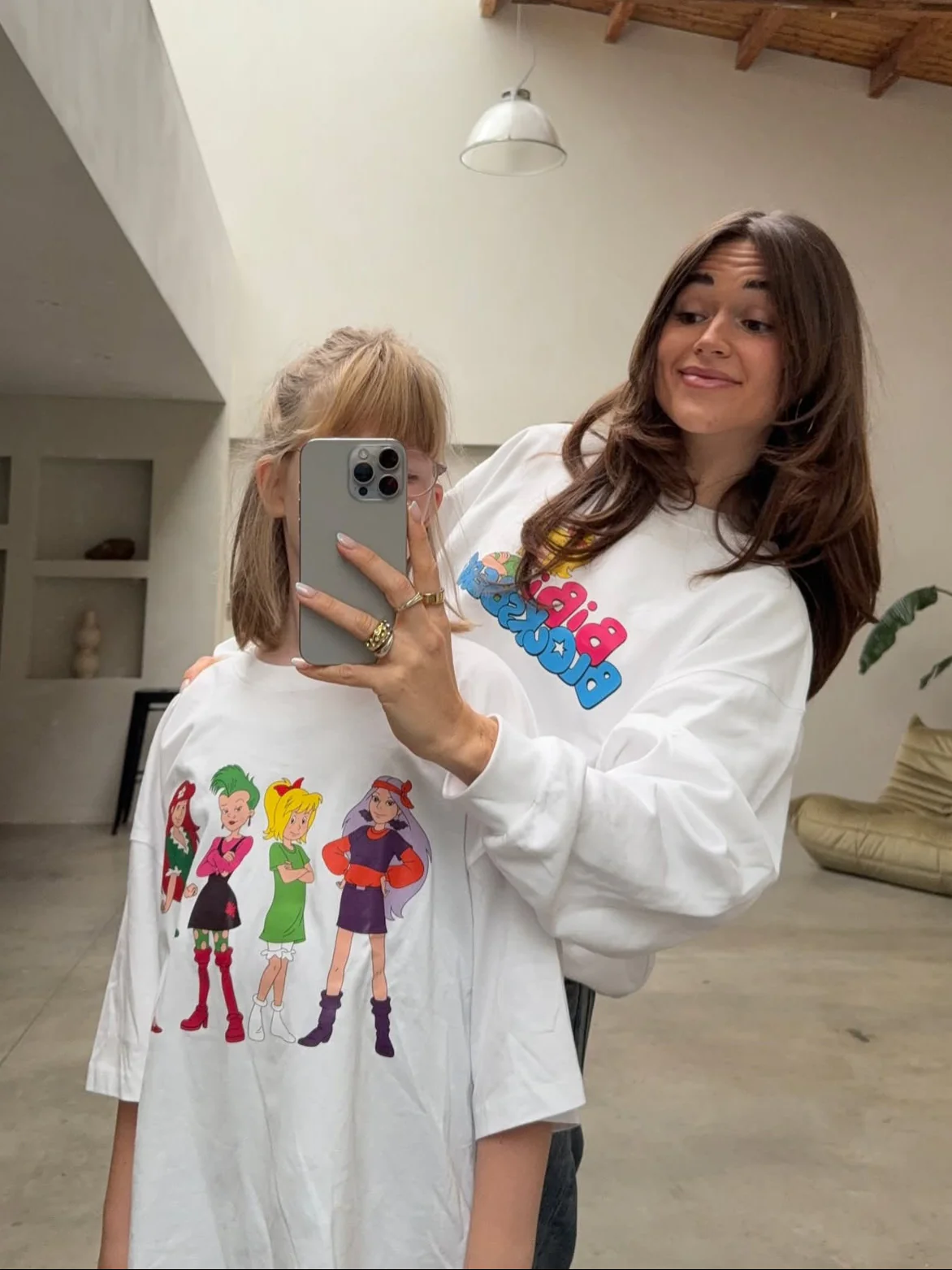 x bibi oversized tee white - Image 3