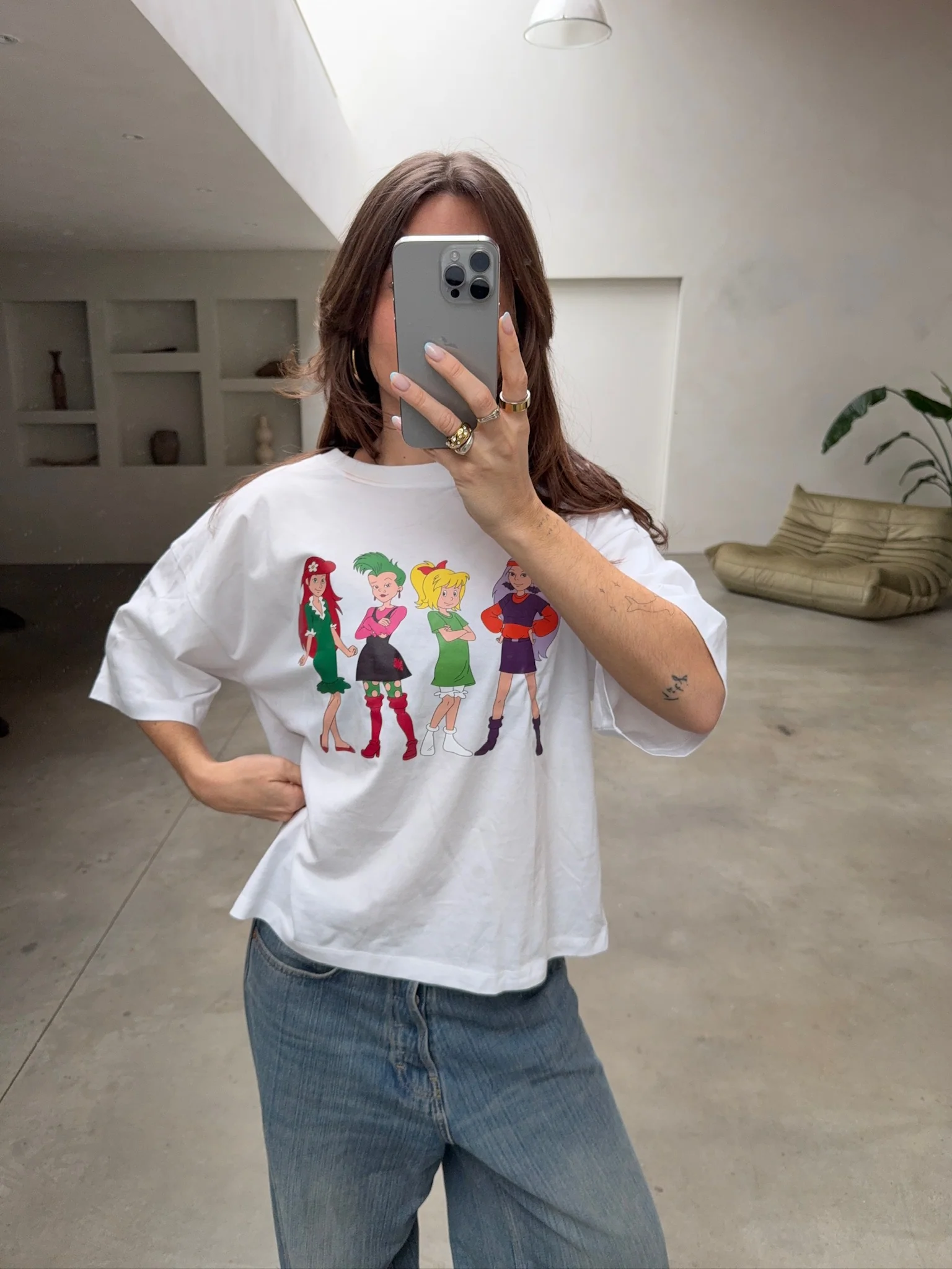 x bibi oversized tee white - Image 6