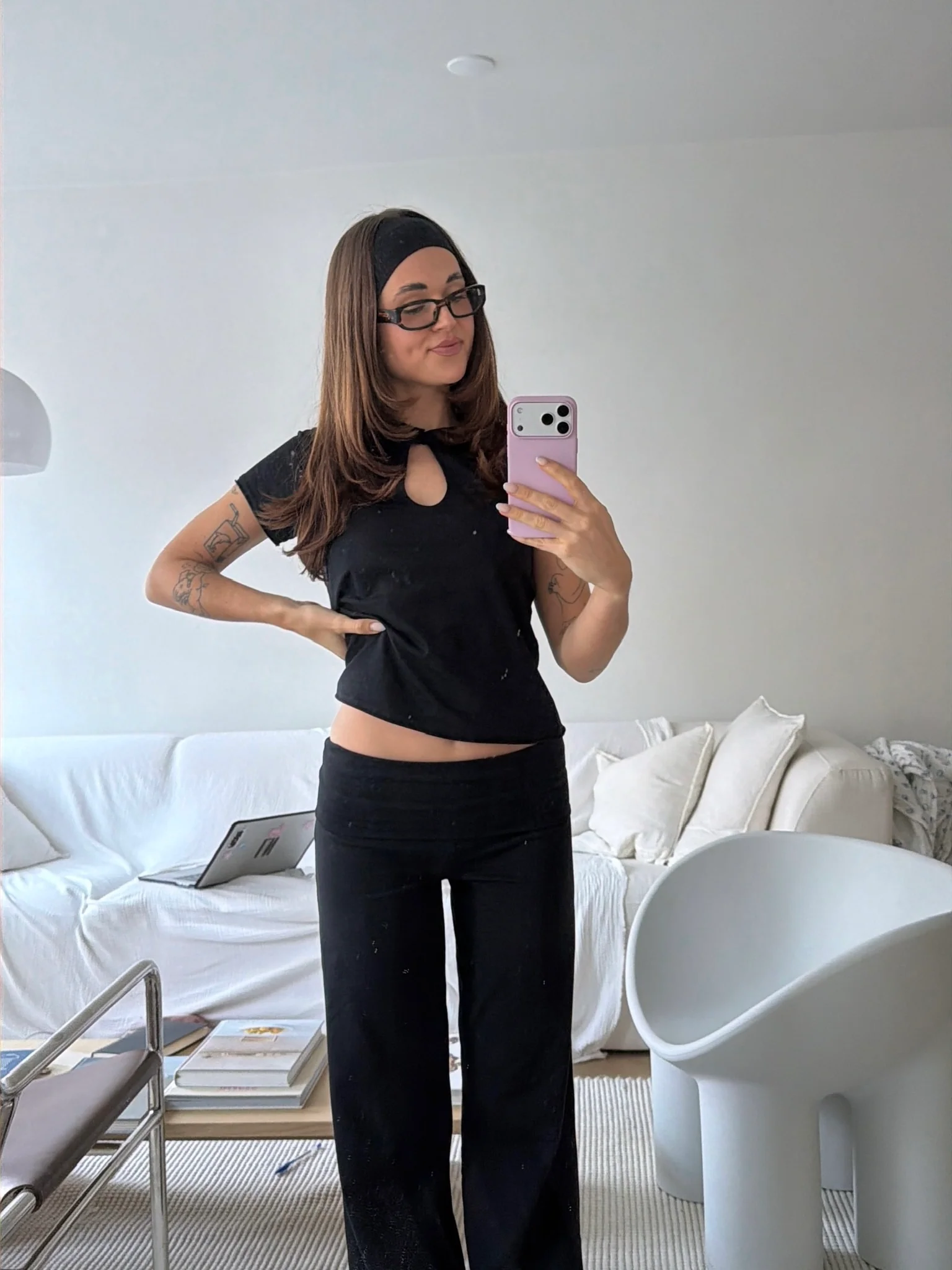 x lethilda soft black set + hairband