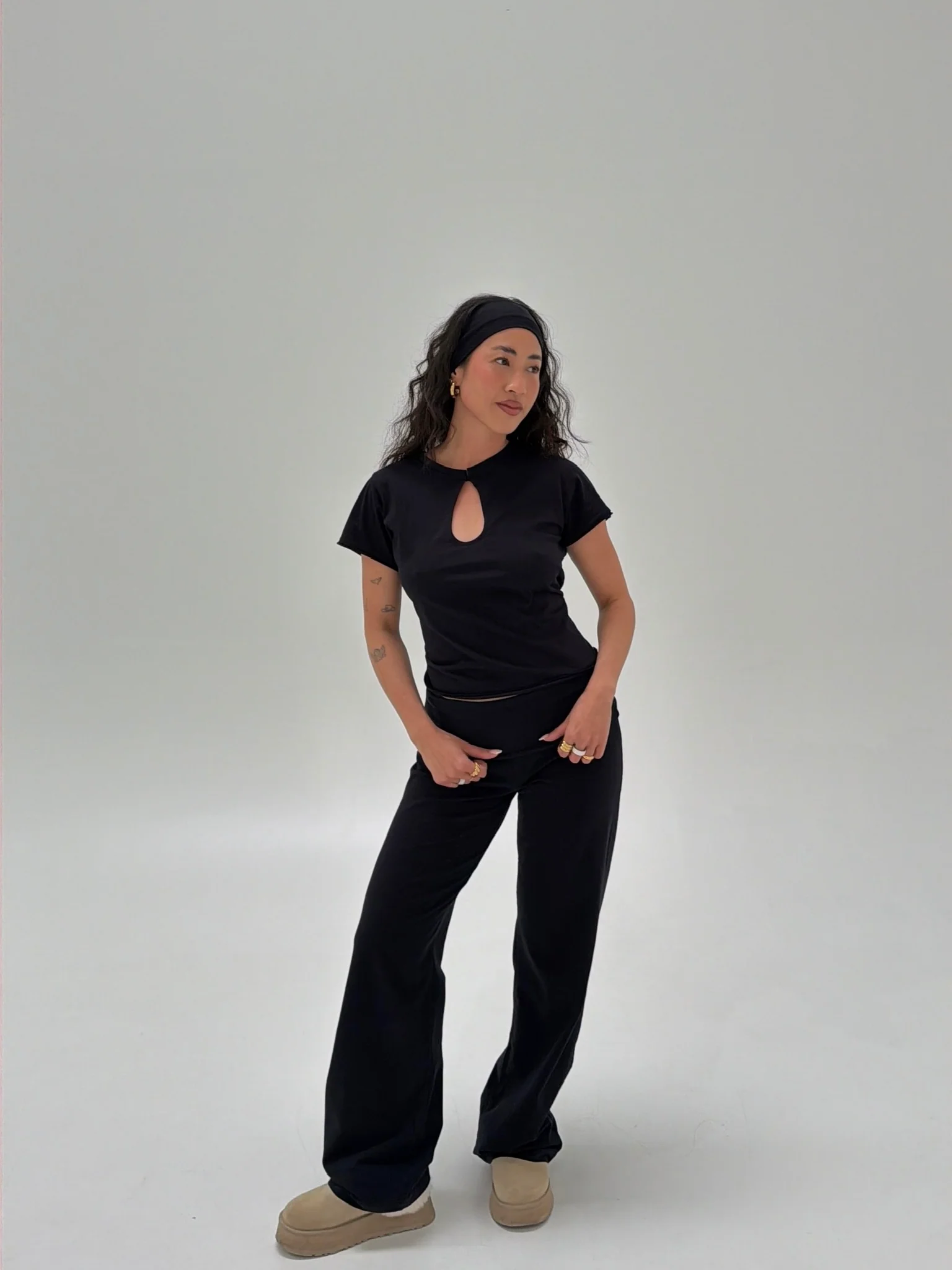 x lethilda soft black set + hairband - Image 5