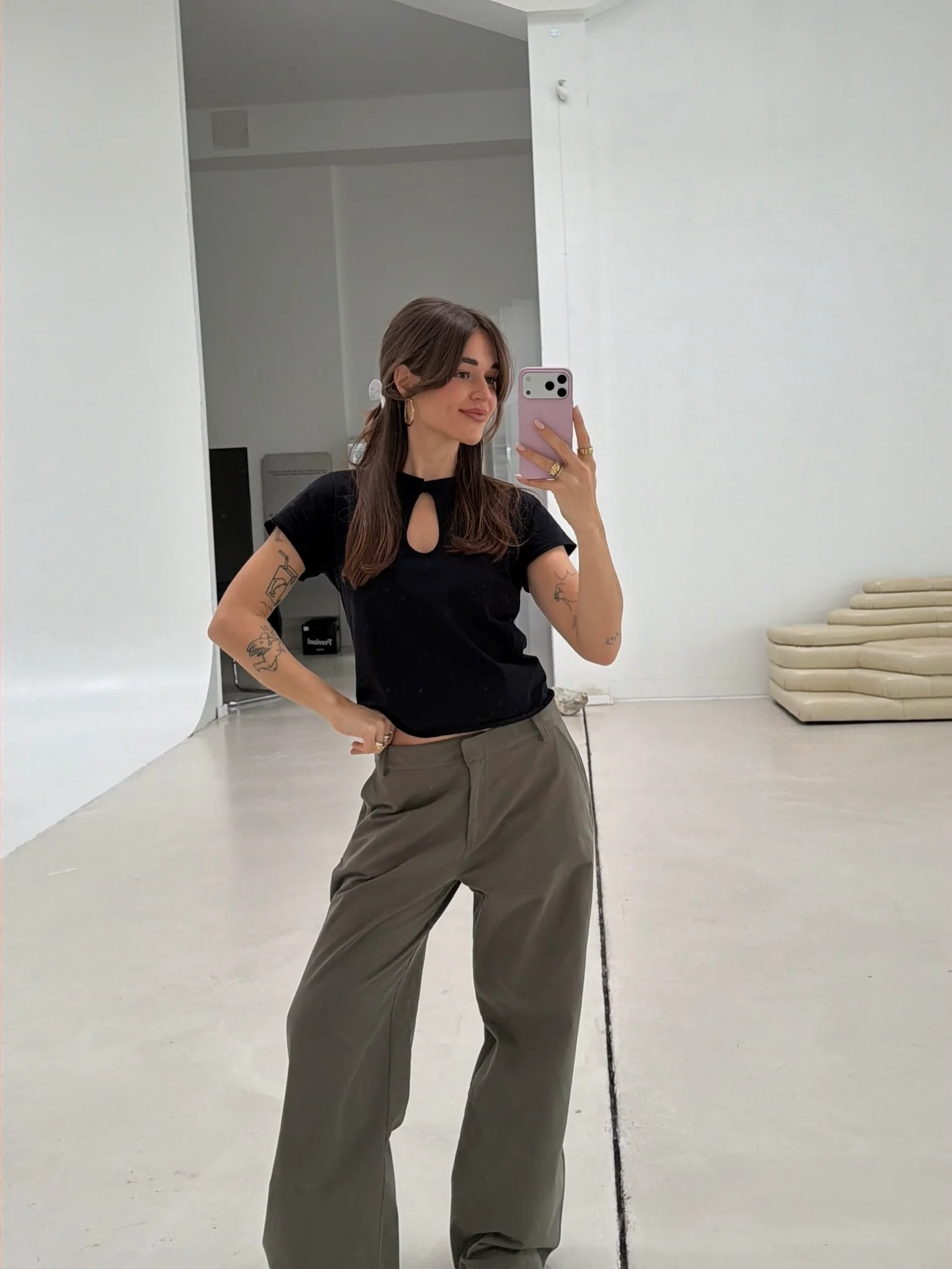 x lethilda - cargo pants khaki - Image 4