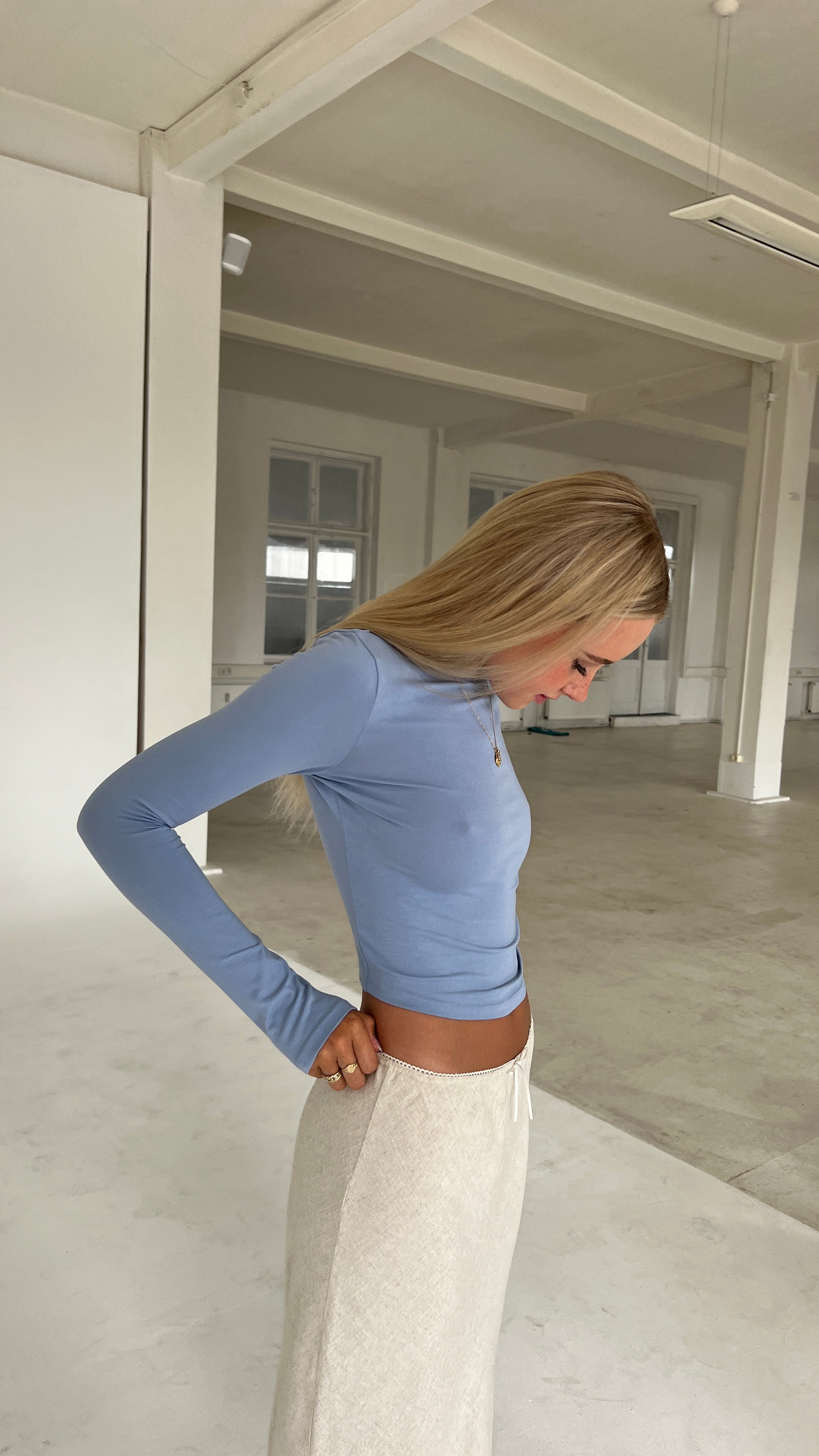 x lili - soft longsleeve blue - Image 7