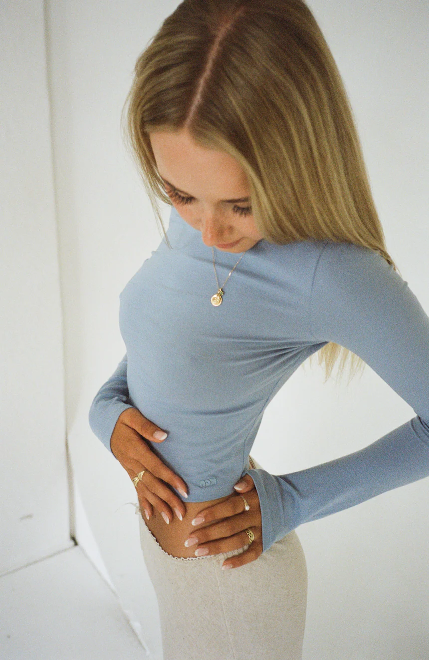 x lili - soft longsleeve blue - Image 8