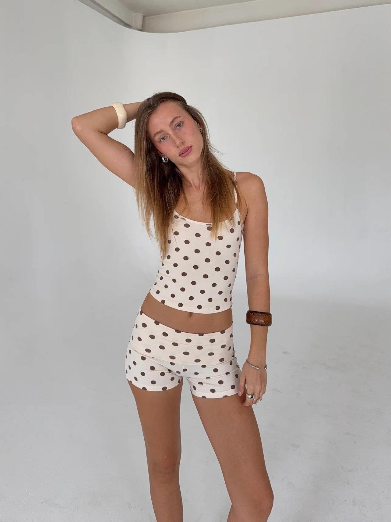 x lili - soft shorts polka dots - Image 6