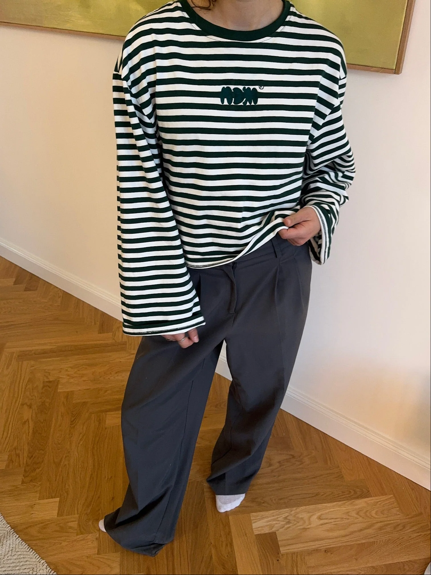 x she's talking - oversized longsleeve stripes - Image 6