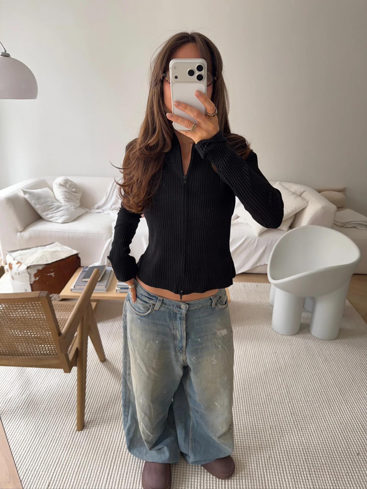zip longsleeve black - Image 3