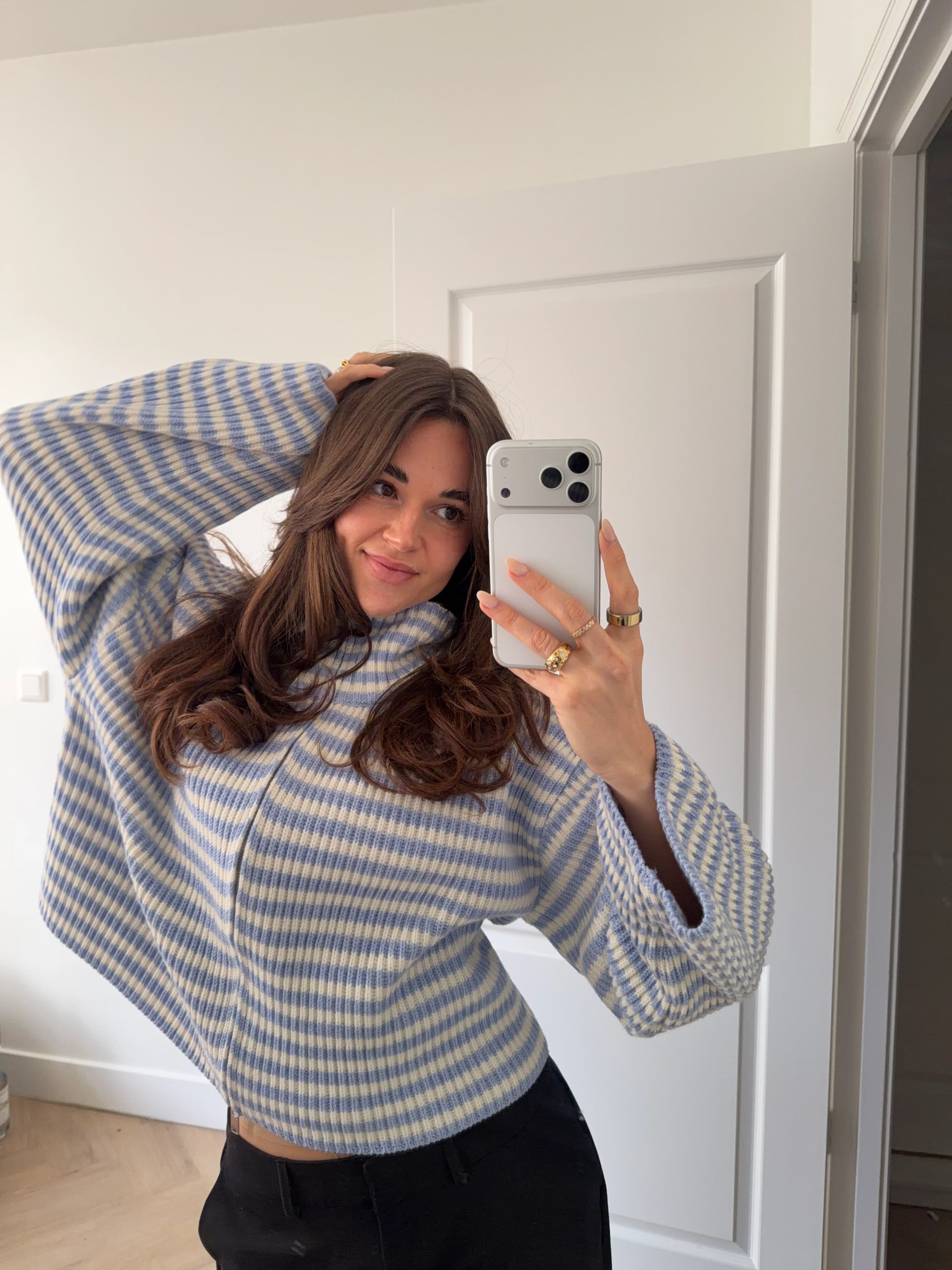 zipper babyblue stripes - Image 18